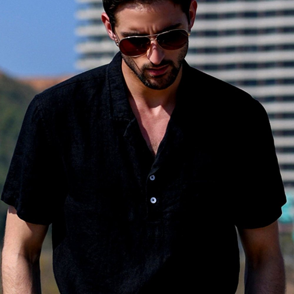 Casual Solid Lapel Collar Shirt - Perfect Everyday Wear